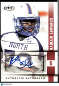 Kadeem Edwards 2014 SAGE HIT Auto Autograph Tennessee State Tigers