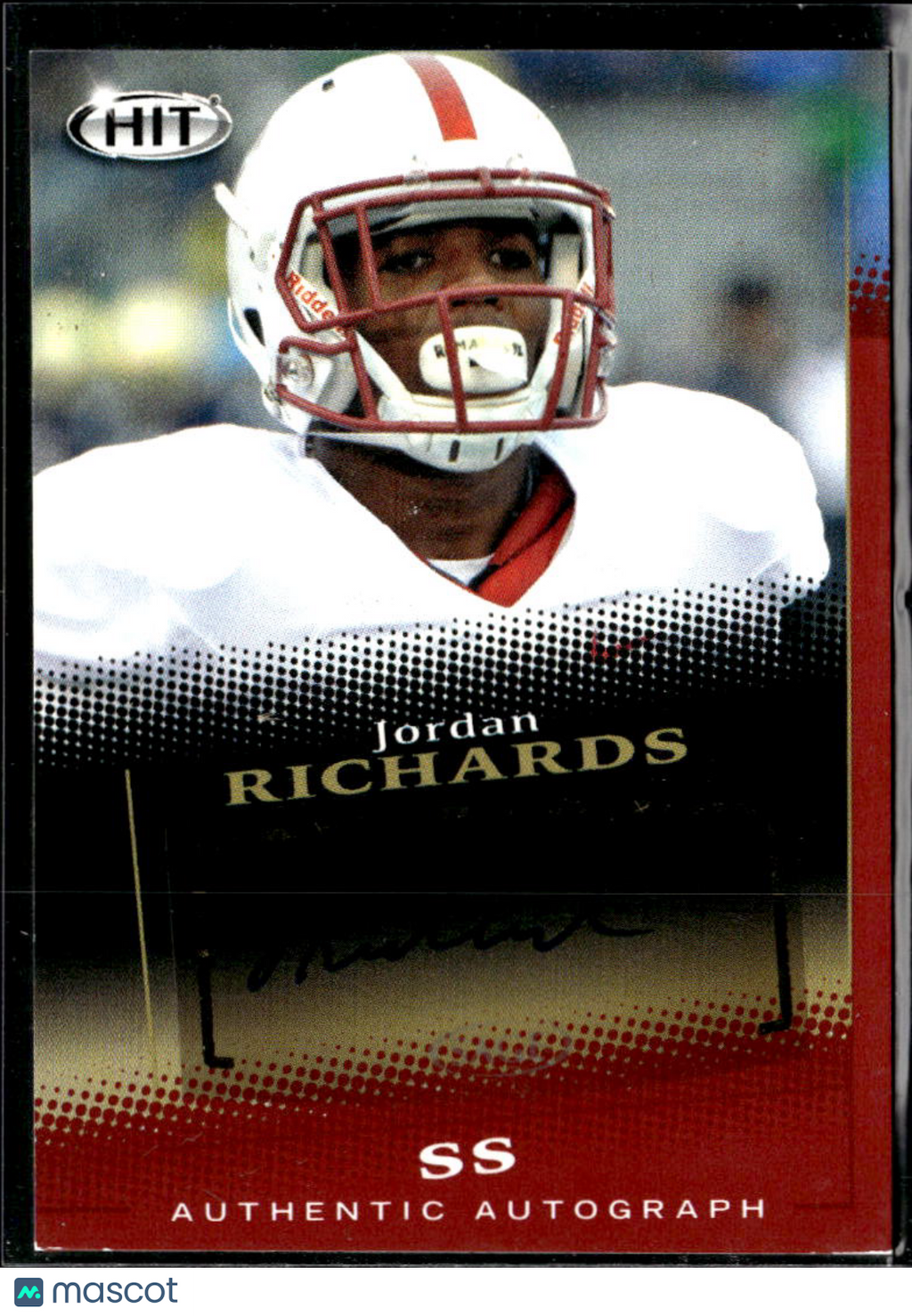 Jordan Richards 2015 SAGE HIT Auto Autograph RC Stanford Cardinal