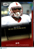 Jordan Richards 2015 SAGE HIT Auto Autograph RC Stanford Cardinal
