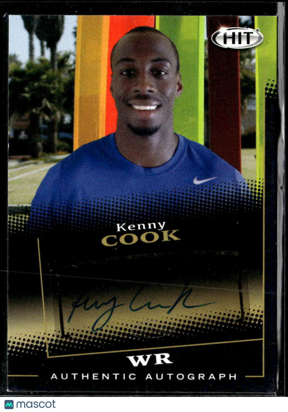 Kenny Cook 2015 SAGE HIT Auto Autograph Gardner-Webb Runnin' Bulldogs
