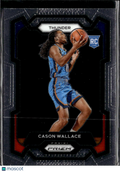 Cason Wallace 2023 Panini Prizm RC Rookie Oklahoma City Thunder