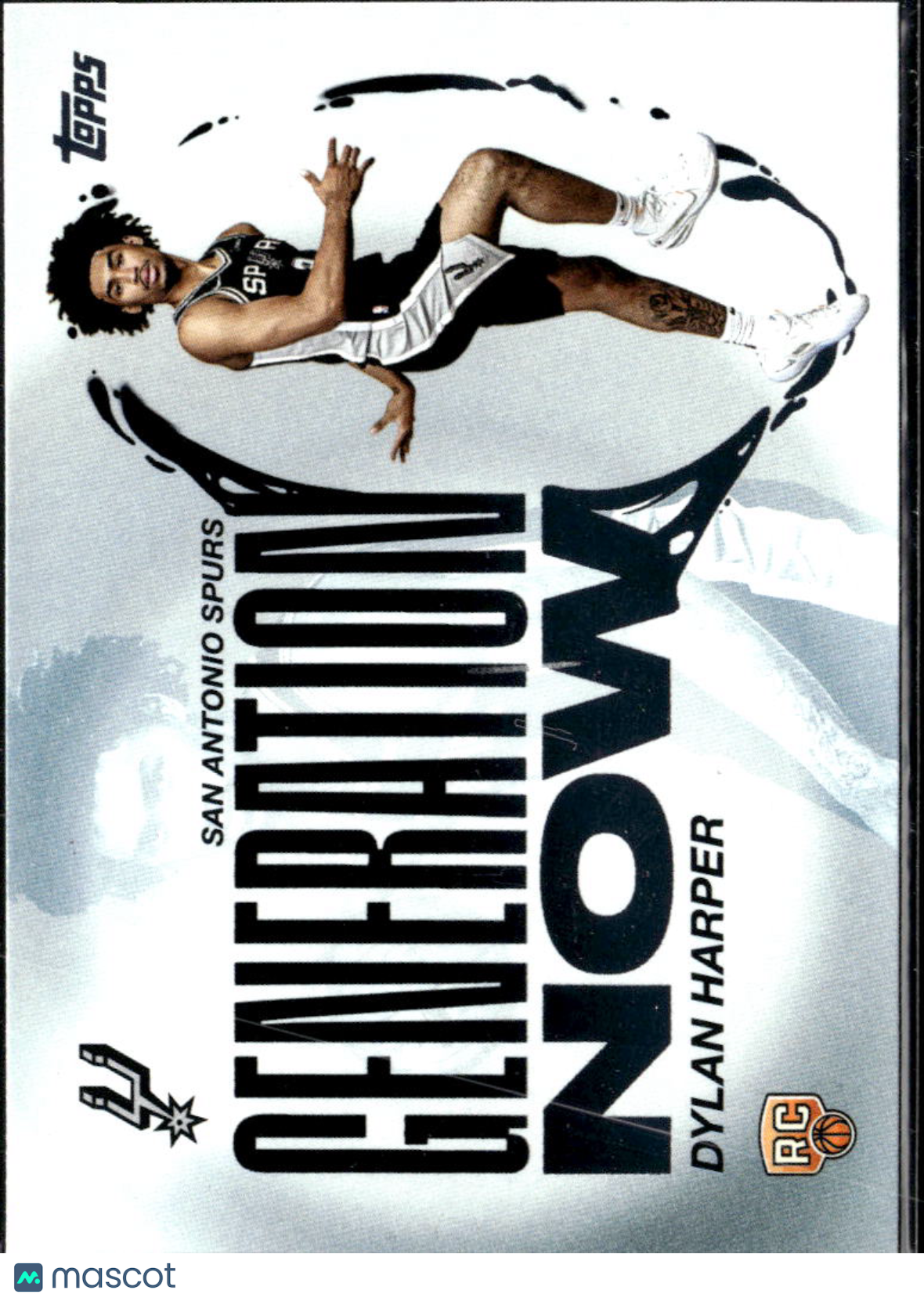 Dylan Harper 2025 Topps Generation Now Rookie RC San Antonio Spurs