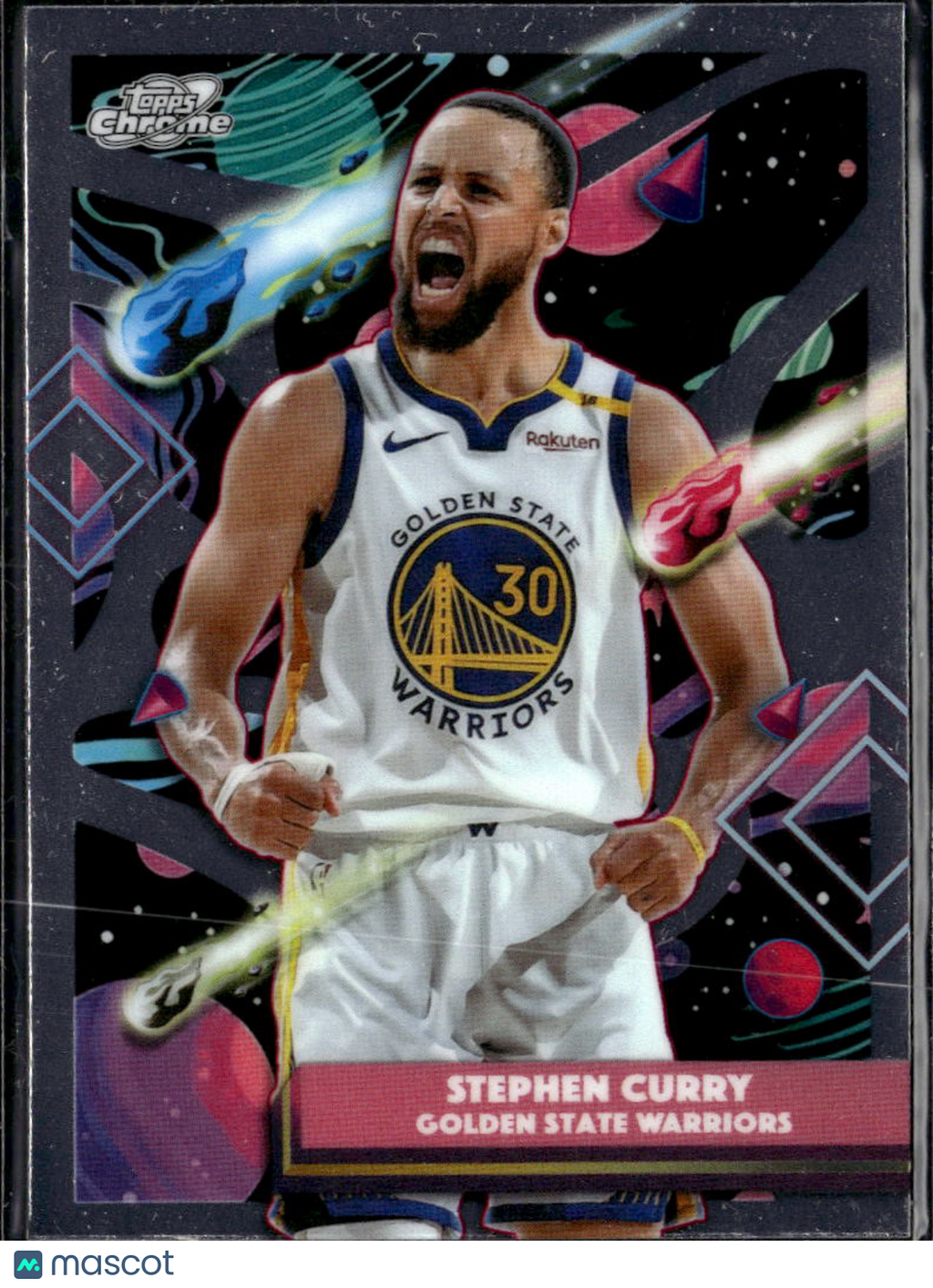Stephen Curry 2026 Topps Chrome Cosmic Golden State Warriors