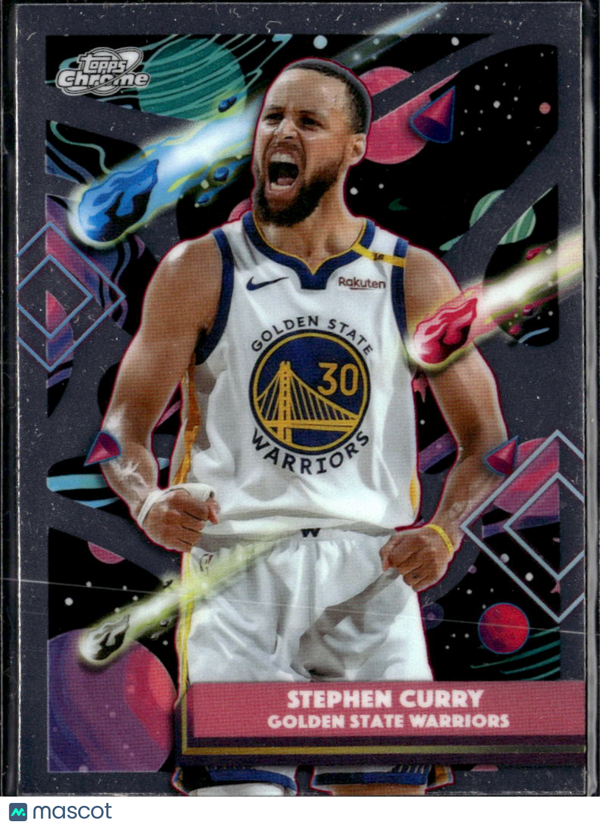 Stephen Curry 2026 Topps Chrome Cosmic Golden State Warriors