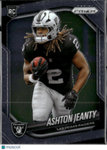 Ashton Jeanty 2025 Prizm Rookie RC Las Vegas Raiders