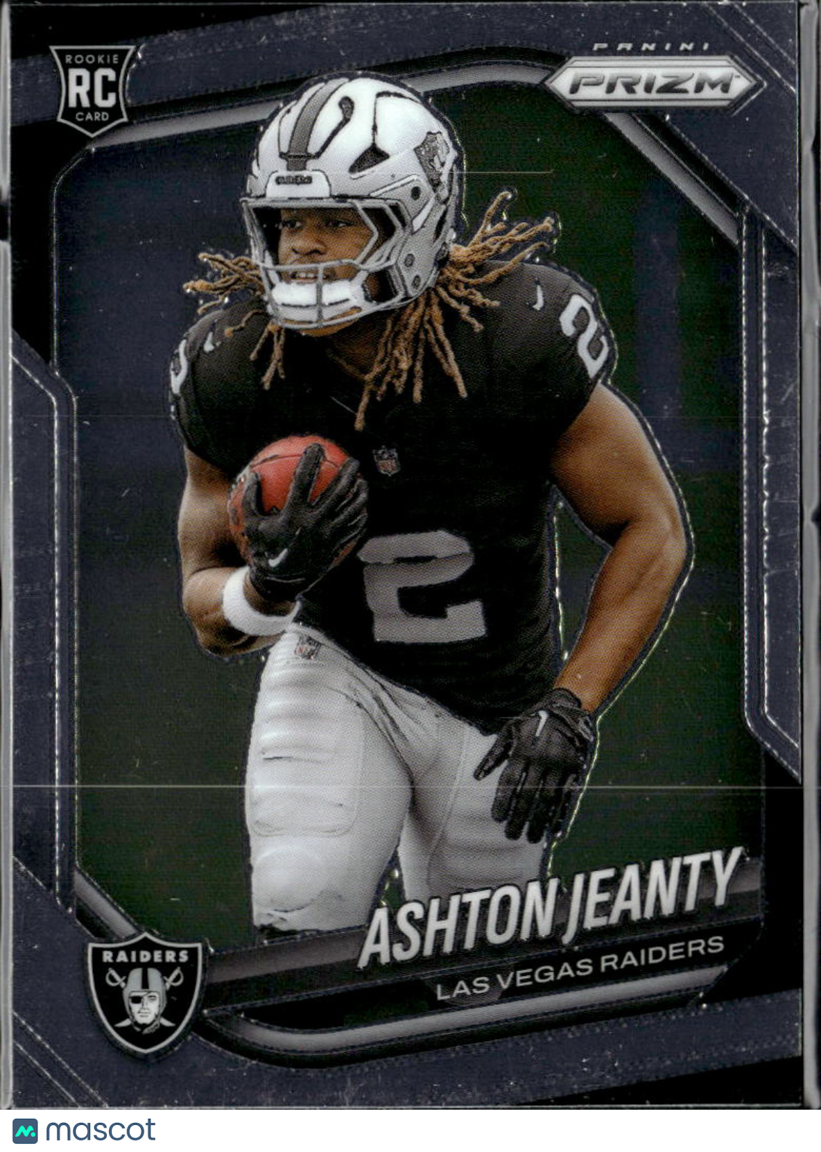 Ashton Jeanty 2025 Prizm Rookie RC Las Vegas Raiders