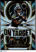 Jaxon Smith-Njigba 2025 Select On Target Silver Prizm Seattle Seahawks