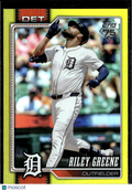 Riley Greene 2026 Topps Yellow /399 Detroit Tigers