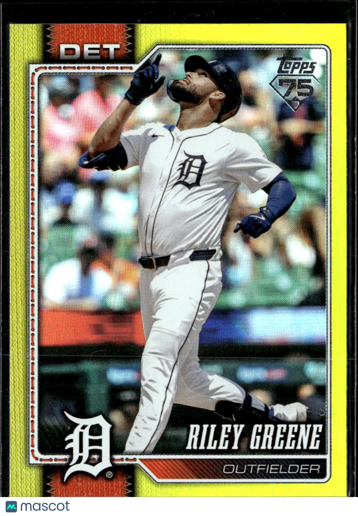 Riley Greene 2026 Topps Yellow /399 Detroit Tigers