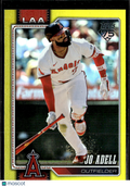 Jo Adell 2026 Topps Yellow Border /399 Los Angeles Angels