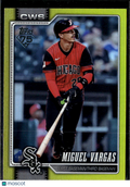 Miguel Vargas 2026 Topps Yellow /399 Chicago White Sox