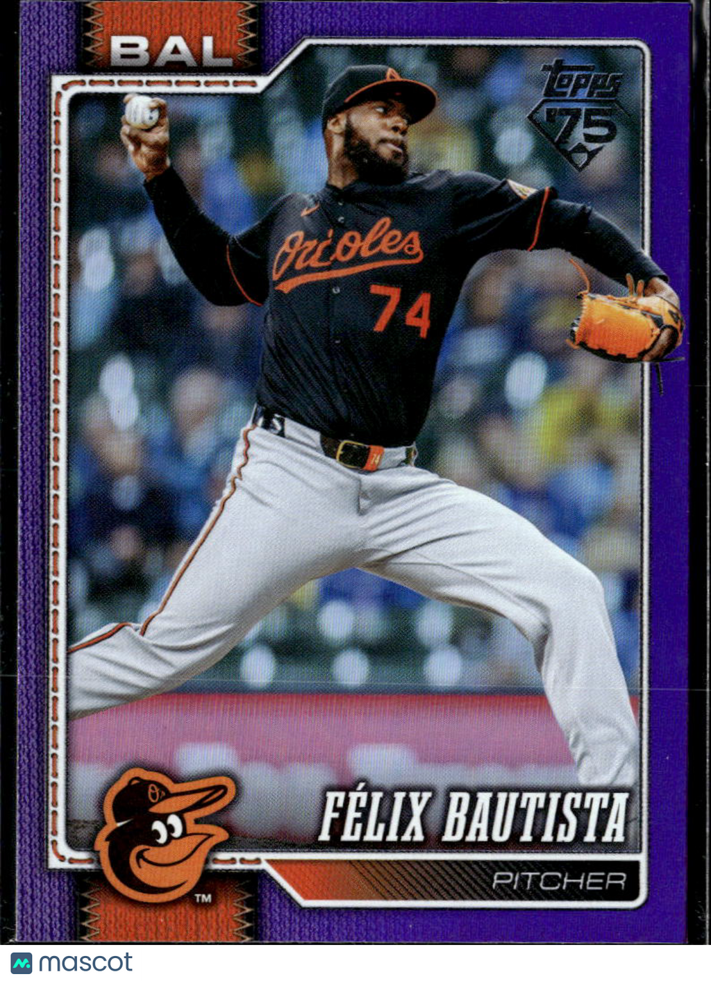 Félix Bautista 2026 Topps Purple /250 Baltimore Orioles