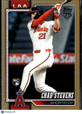 Chad Stevens 2026 Topps RC Gold /2026 Los Angeles Angels