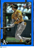 Logan Davidson 2025 Topps Update Series RC Blue /150 Oakland Athletics