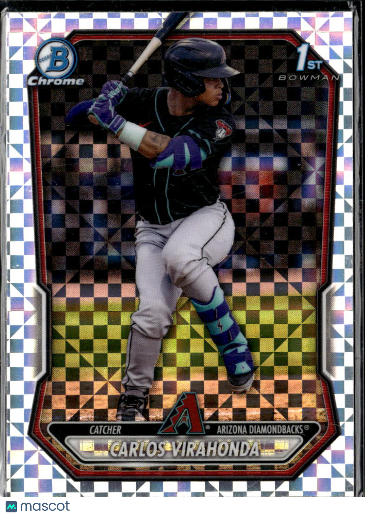 Carlos Virahonda 2026 Bowman Chrome 1st Xfractor Arizona Diamondbacks