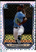 Jose Urbina 2026 Bowman Chrome Xfractor Refractor Tampa Bay Rays