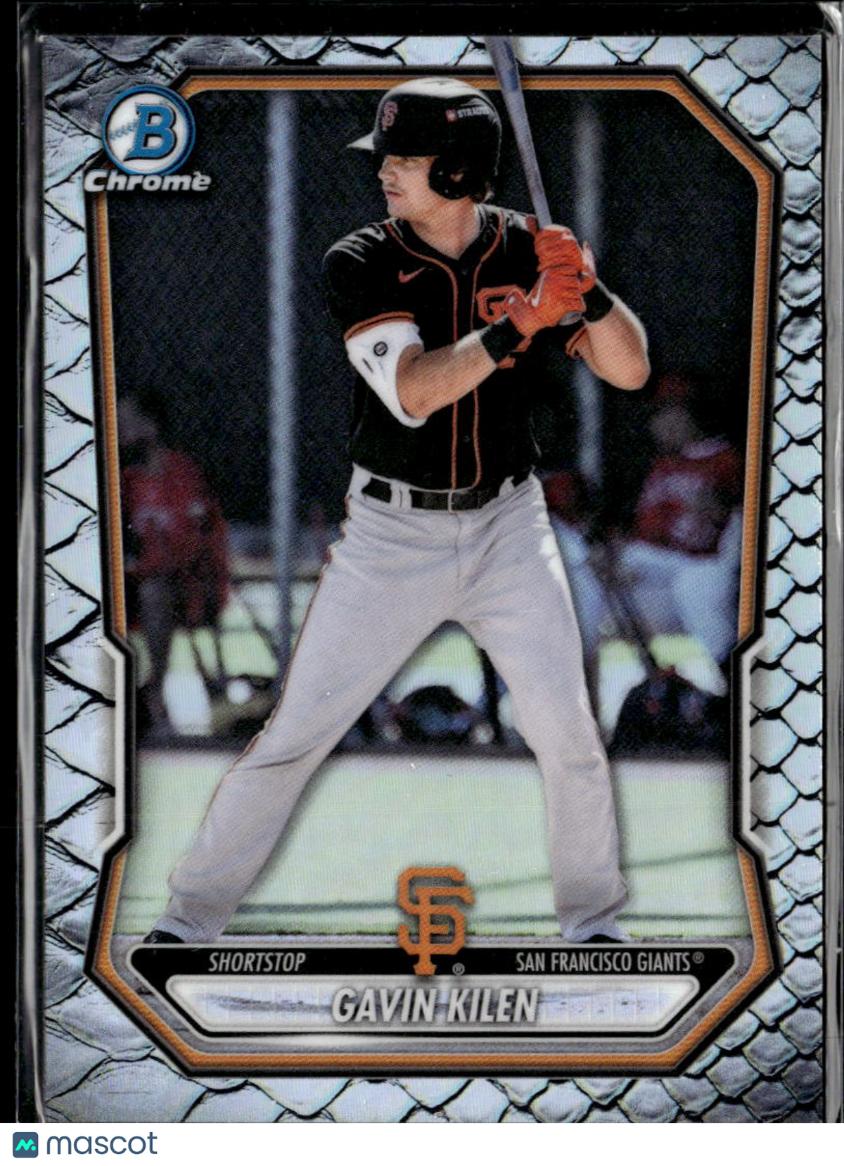 Gavin Kilen 2026 Bowman Chrome Reptilian San Francisco Giants