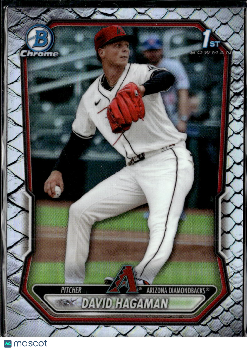 David Hagaman 2026 Bowman Chrome Reptilian Arizona Diamondbacks