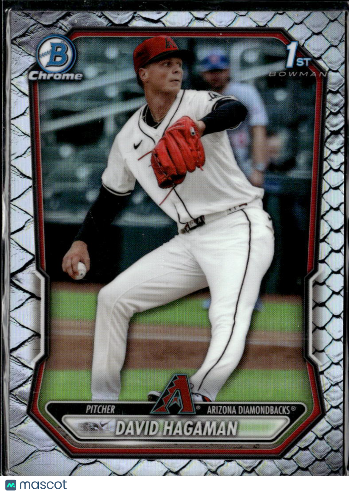 David Hagaman 2026 Bowman Chrome Reptilian Arizona Diamondbacks