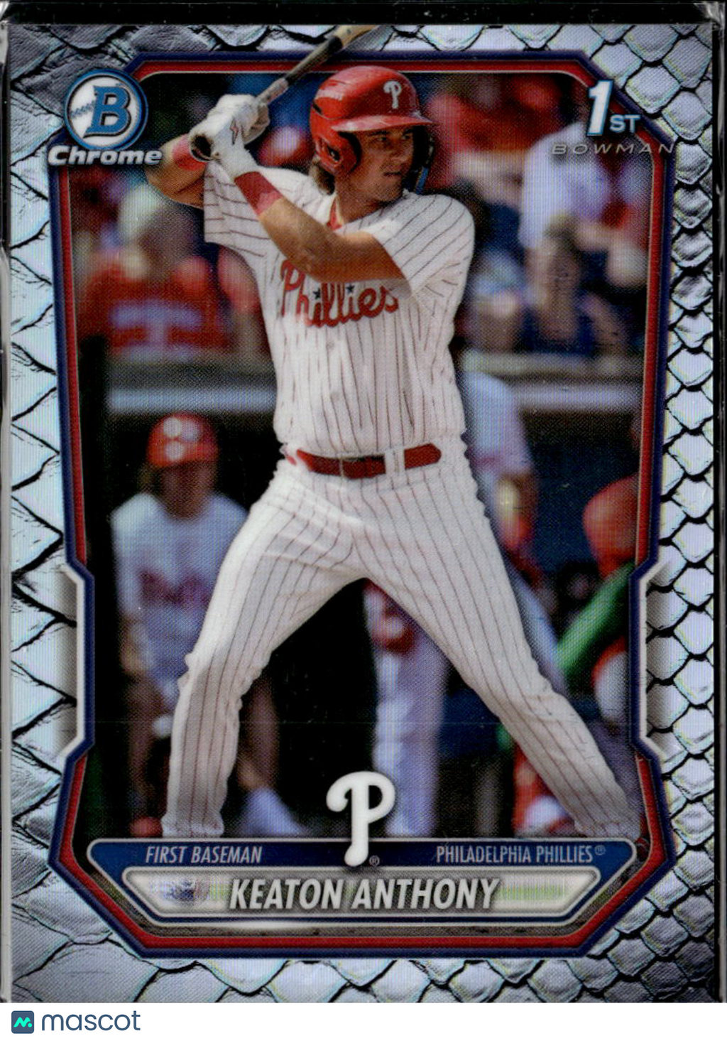 Keaton Anthony 2026 Bowman Chrome Reptilian Philadelphia Phillies