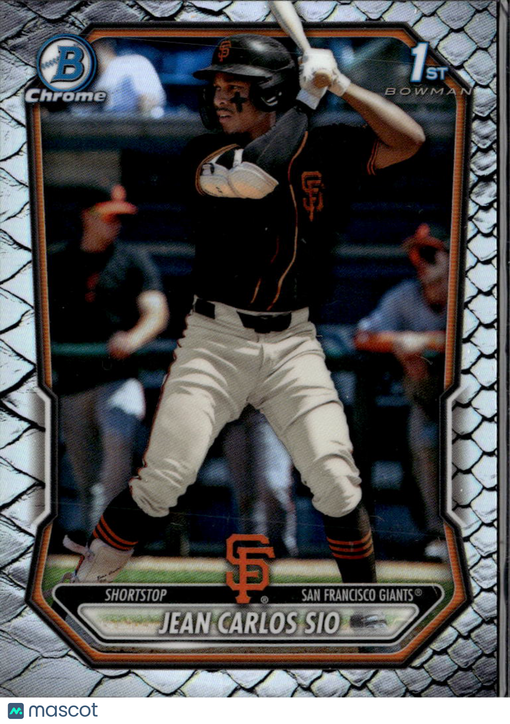 Jean Carlos Sio 2026 Bowman Chrome Reptilian San Francisco Giants