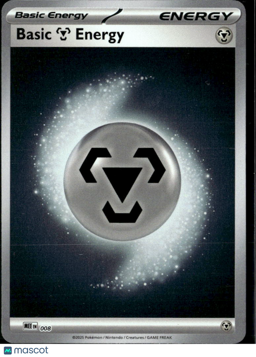 Basic Metal Energy Mega Evolution Basic Energies #008