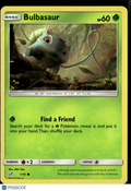 Bulbasaur 2019 Detective Pikachu Holo #1/18