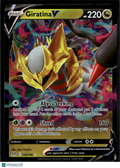 Giratina V 2022 Lost Origin Holo Rare #130/196