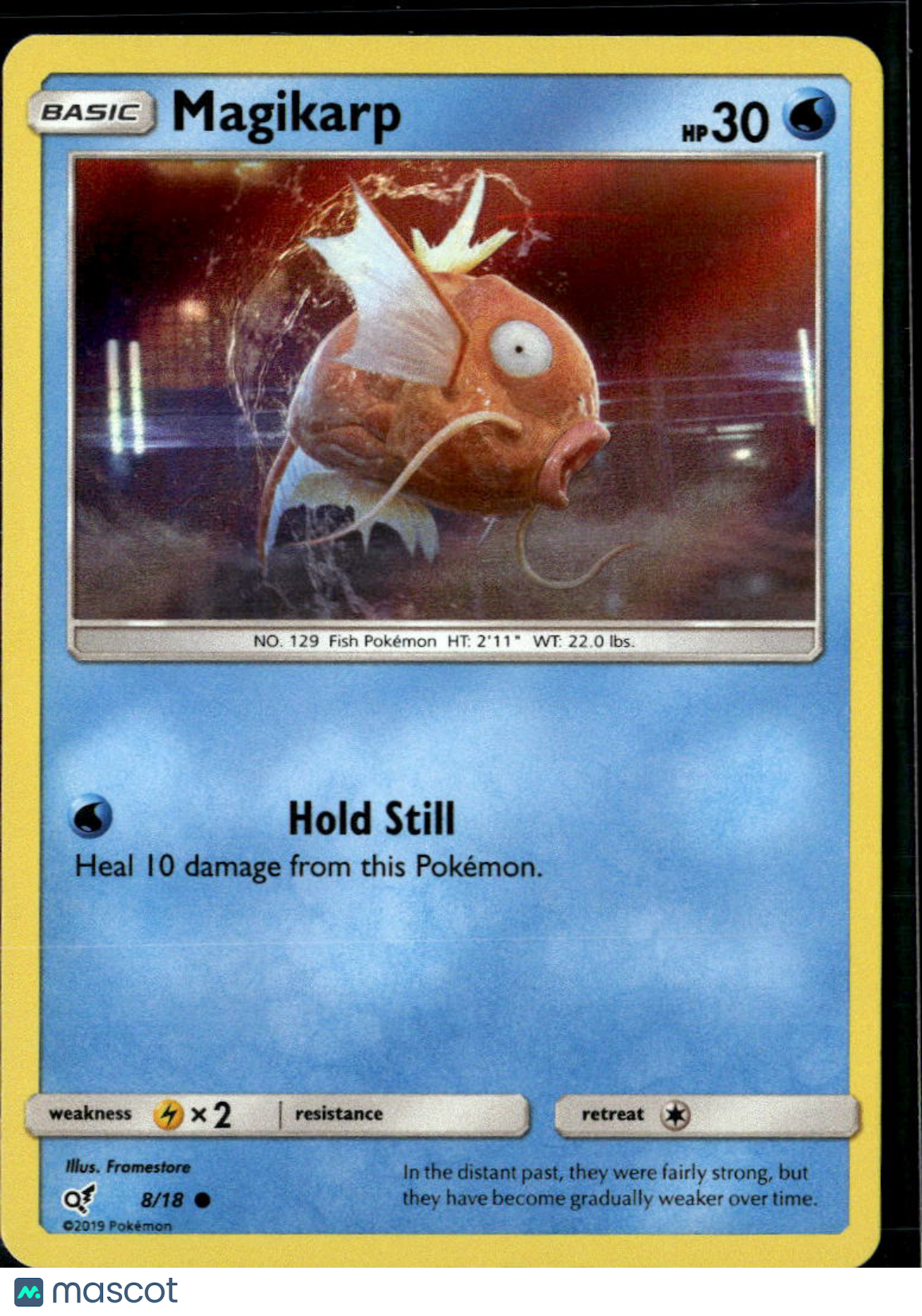 Magikarp 2019 Detective Pikachu Holo #8/18