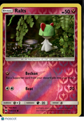 Ralts 2018 Lost Thunder Reverse Holo #139/214