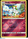 Kirlia 2017 Burning Shadows Reverse Holo Uncommon #92/147