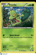 Treecko 2014 McDonald's Collection Holo #1/12