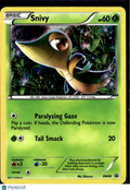 Snivy 2011 Black & White Holo Black Star Promo #BW06
