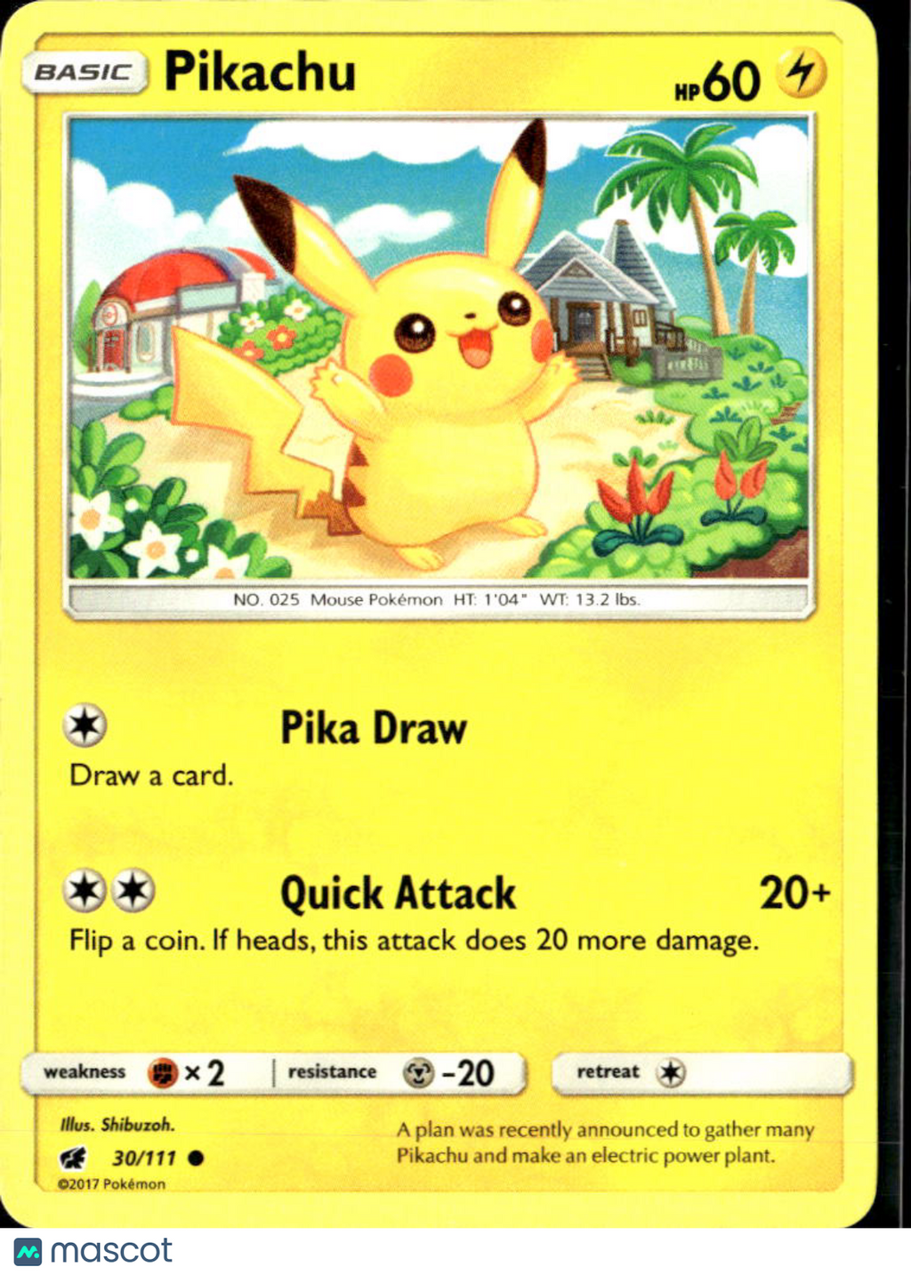 Pikachu 2018 Crimson Invasion #30/111