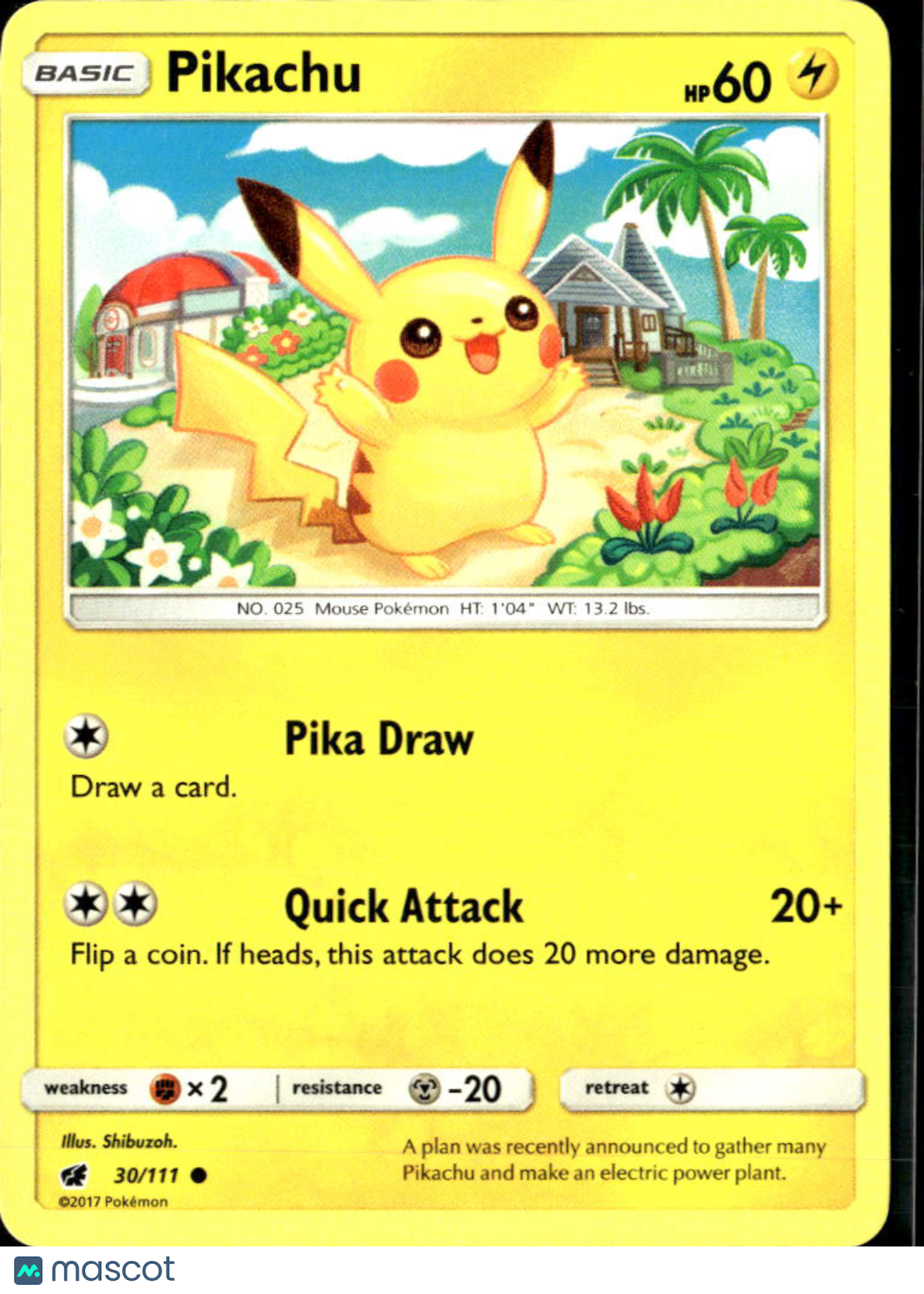 Pikachu 2018 Crimson Invasion #30/111