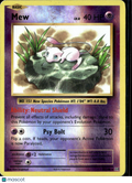 Mew 2016 Evolutions Reverse Holo Rare #53/108