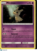 Mimikyu Sun & Moon Promos Holo Black Star Promo #SM29