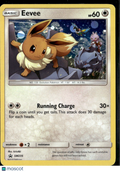 Eevee 2017 Sun & Moon Holo Black Star Promo #SM235