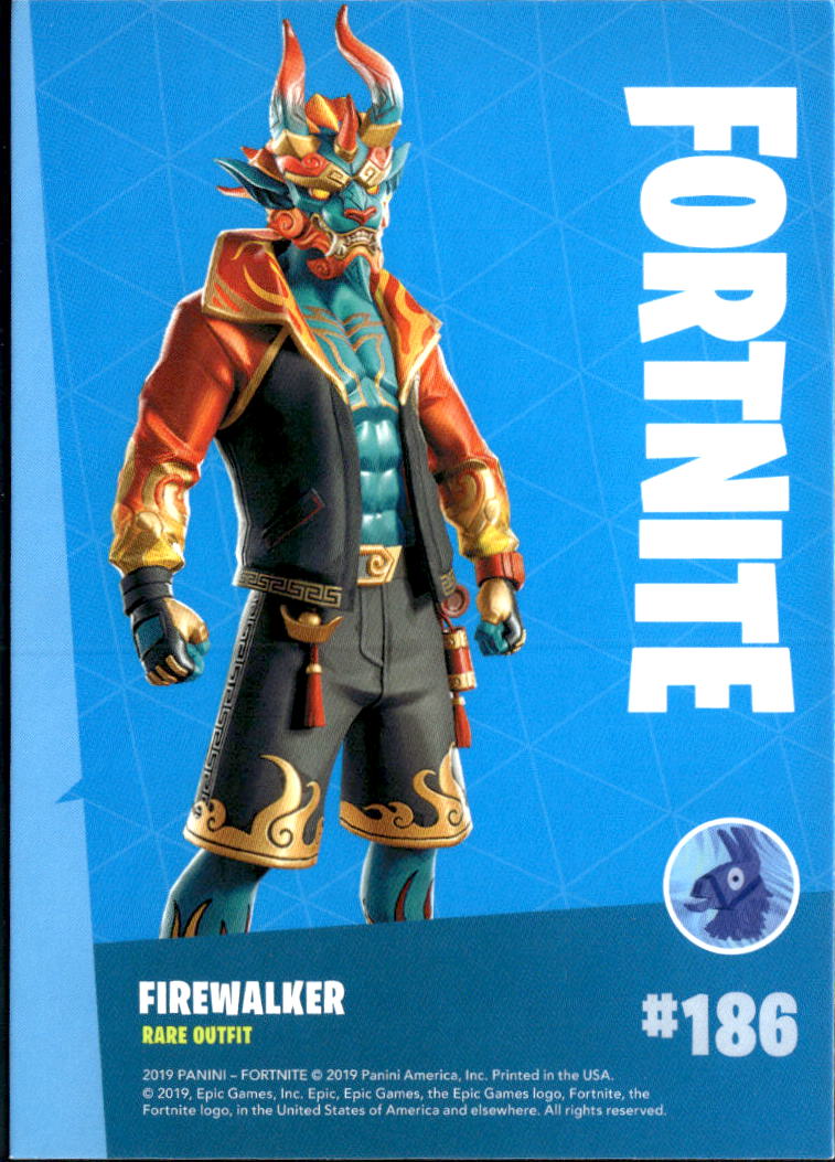 2019 Panini Fortnite Series 1 #186 Firewalker