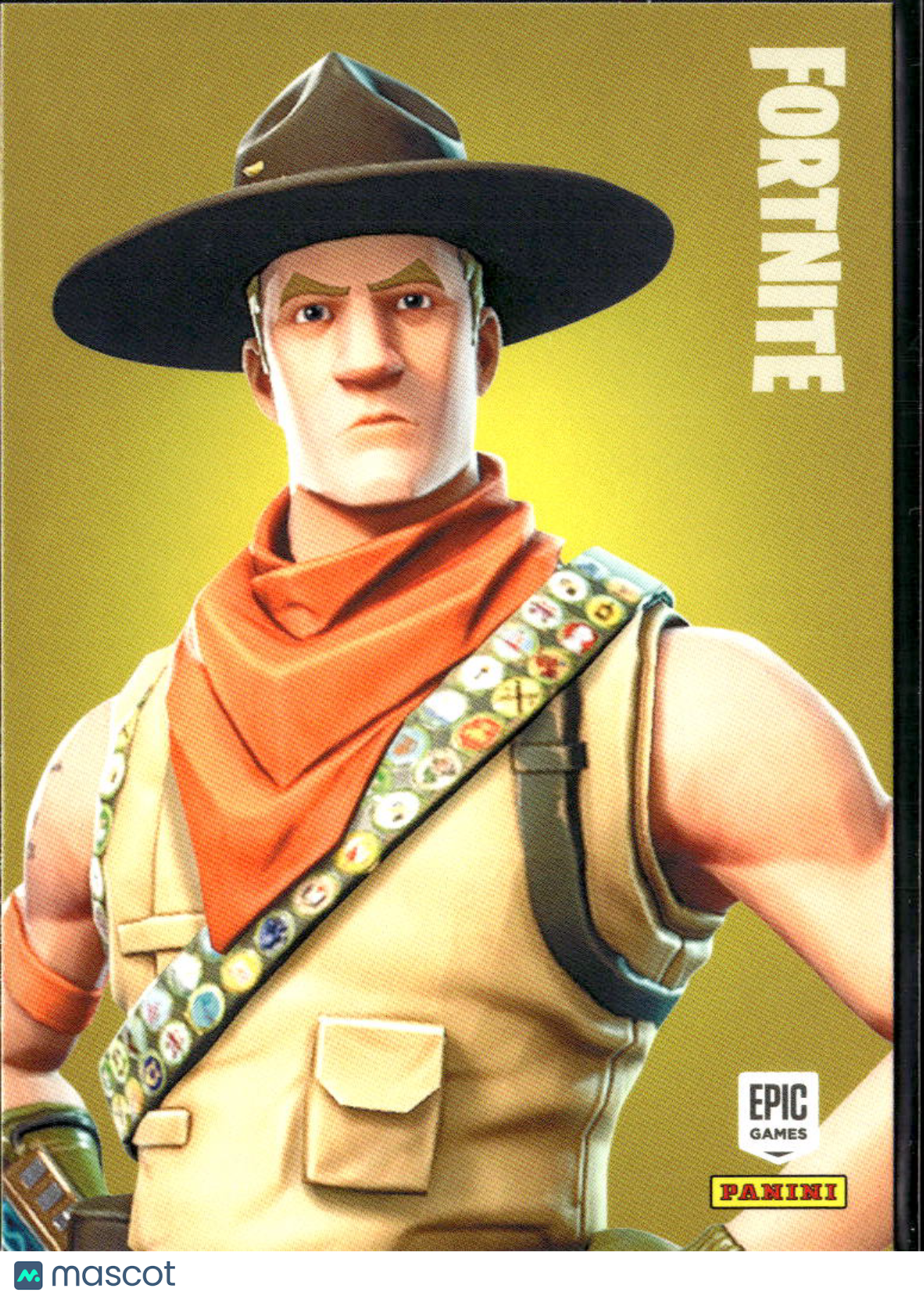 2019 Panini Fortnite #195 Sash sargeant rare outfit