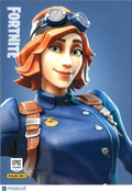 2019 Panini Fortnite Airheart Series 1 Rare Outfit #153