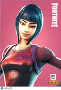 2019 Panini Fortnite #159 Brilliant Striker rare outfit