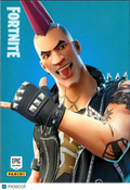 2019 Panini Fortnite #192 Riot rare outfit