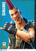2019 Panini Fortnite #192 Riot rare outfit