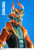 2019 Panini Fortnite #186 Firewalker rare outfit