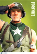 2019 Panini Fortnite #184 Munitions major rare outfit