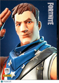 2019 Panini Fortnite #142 Star spangled trooper uncommon outfit
