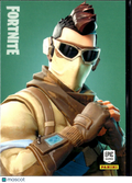 2019 Panini Fortnite Series 1 #117 Armmadillo uncommon outfit