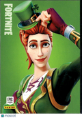 2019 Panini Fortnite #140 Sgt. Green Clover uncommon outfit