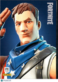 2019 Panini Fortnite #142 Star-spangled trooper uncommon outfit
